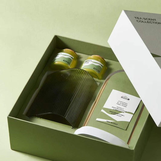 Fragrance Candle Set – Misty Tea Mountain Lantern