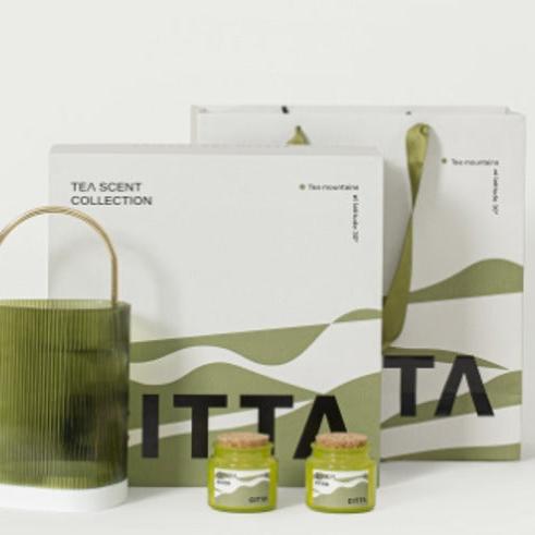 Fragrance Candle Set – Misty Tea Mountain Lantern