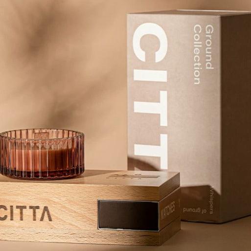 Ground Series – Handcrafted Wooden Base Soy Candle