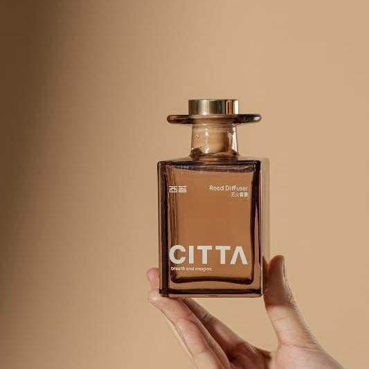 Ground Series – Square-Neck Reed Diffuser Bottle