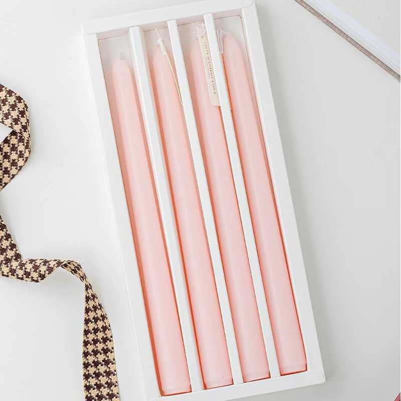 Scented Long Candles – Pure Color Series