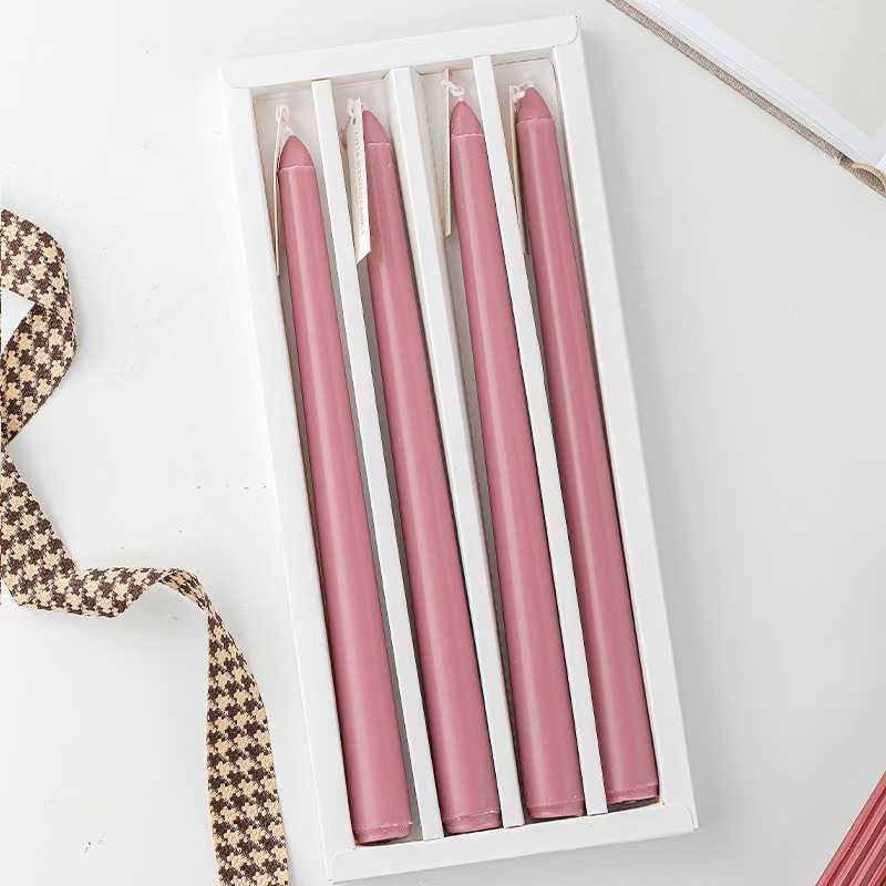Scented Long Candles – Pure Color Series