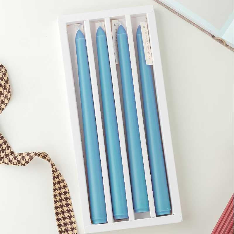 Scented Long Candles – Pure Color Series
