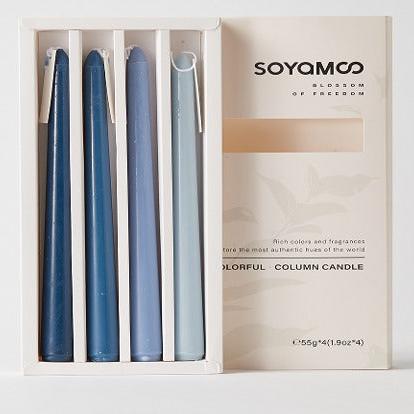 Scented Long Candles – Pure Color Series