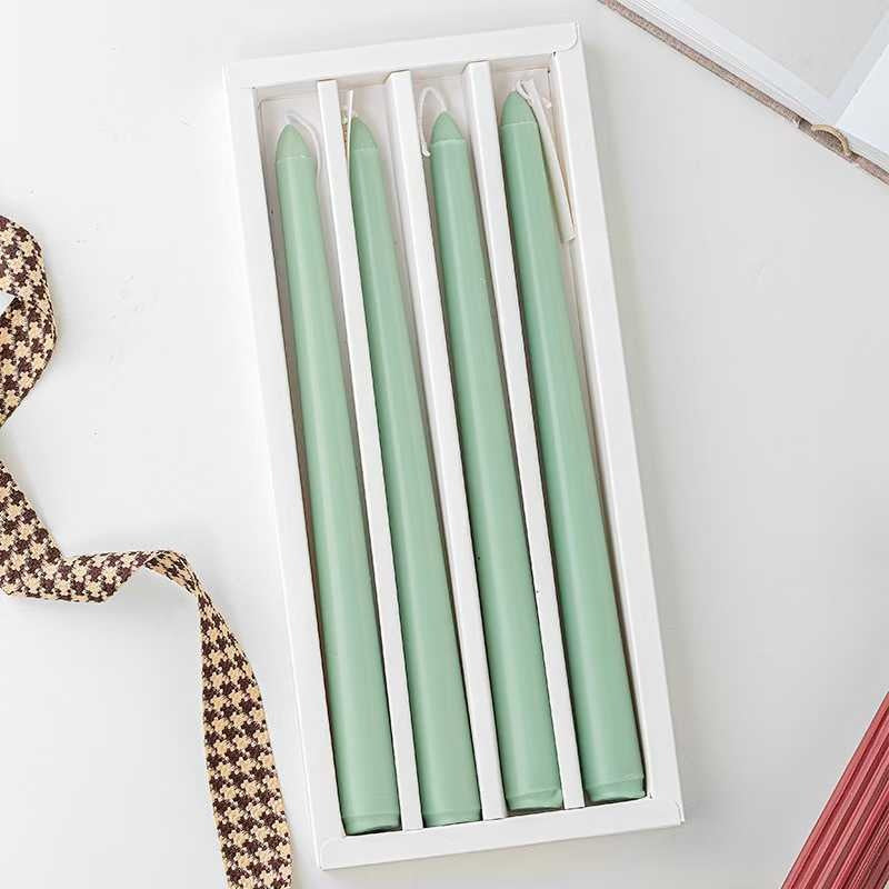 Scented Long Candles – Pure Color Series