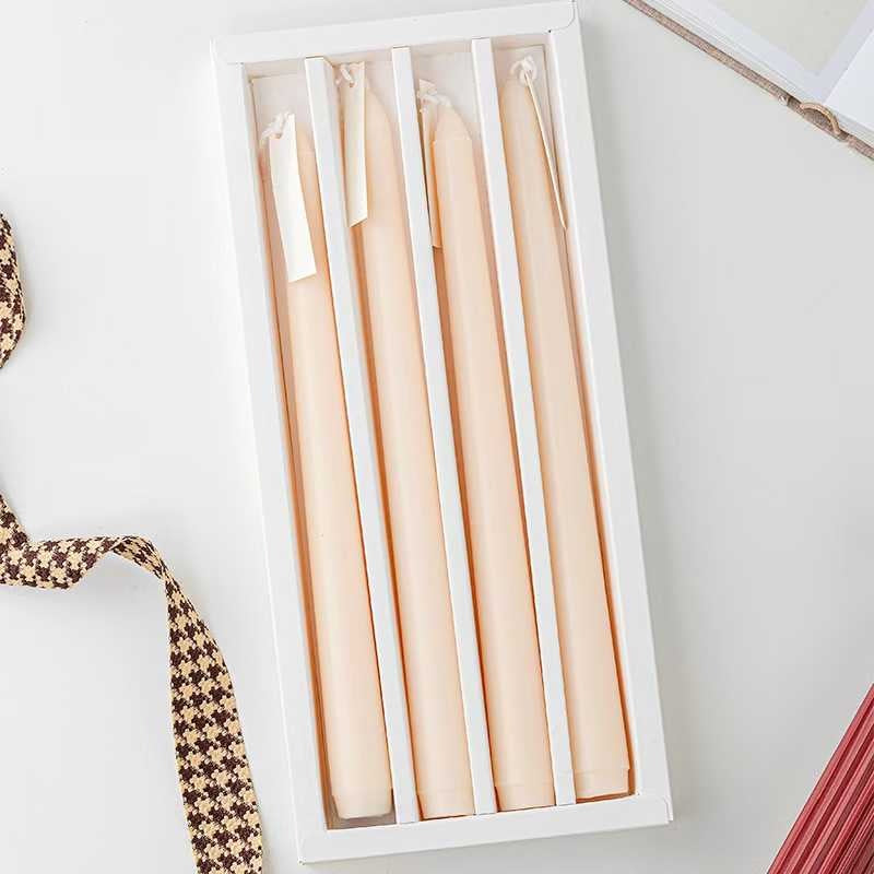 Scented Long Candles – Pure Color Series