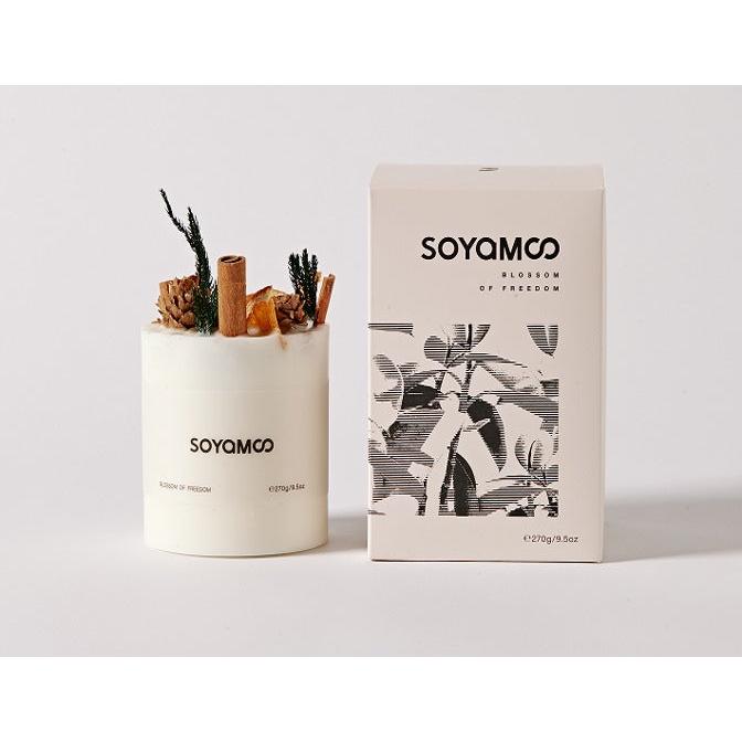 Blossom of Freedom Scented Candle – SOYAMOO (270g)