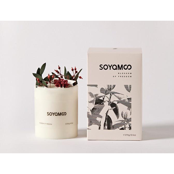 Blossom of Freedom Scented Candle – SOYAMOO (270g)
