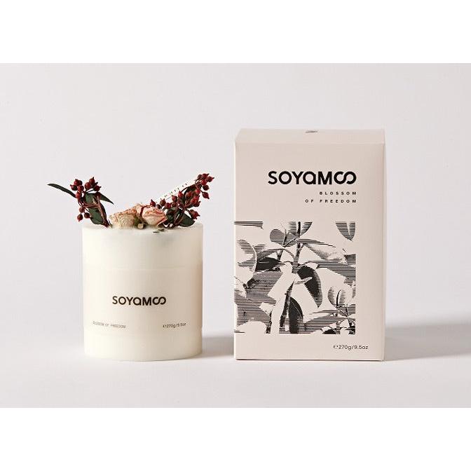 Blossom of Freedom Scented Candle – SOYAMOO (270g)