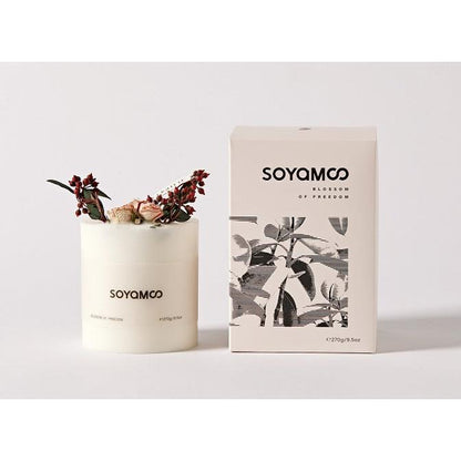 Blossom of Freedom Scented Candle – SOYAMOO (270g)
